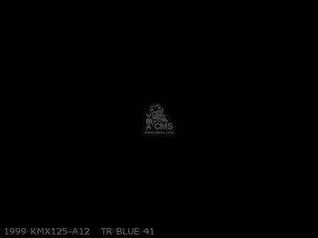 1999 KMX125-A12   TR BLUE 41 - KMX125-A13 2000 MEXICO