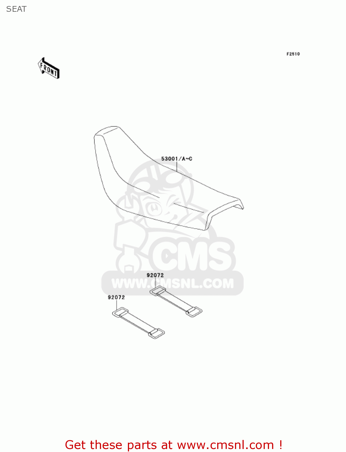 SEAT KMX125-A14 KMX125 2001 / KPH