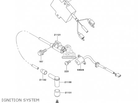 IGNITION SYSTEM - KMX125-A14 KMX125 2001 / KPH