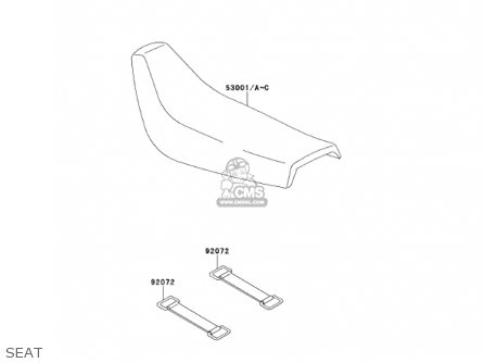 SEAT - KMX125-A14 KMX125 2001 / KPH