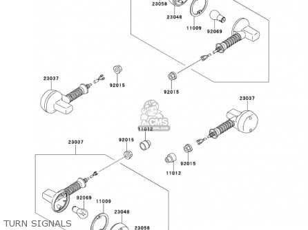 TURN SIGNALS - KMX125-A14 KMX125 2001 / KPH