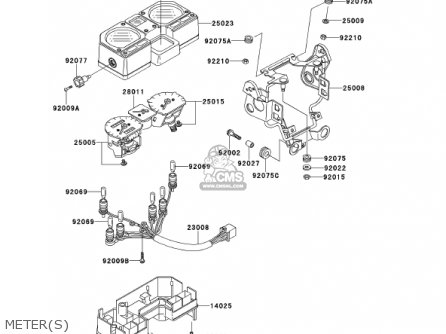 METER(S) - KMX125-A14 KMX125 2001 / KPH