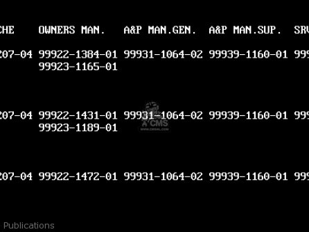 Publications - KMX125-A2 1987 EUROPE UK FG GR IT NR ST SD