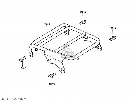 ACCESSORY - KMX125-A3 1988 EUROPE UK GR IT NR ST