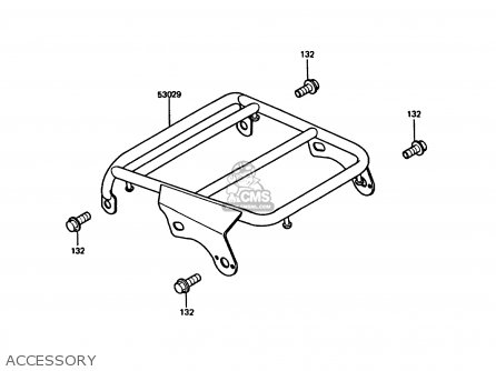 ACCESSORY - KMX125-A5 1990 EUROPE UK GR NR ST