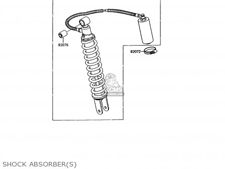 SHOCK ABSORBER(S) - KMX125-A6 1992 EUROPE