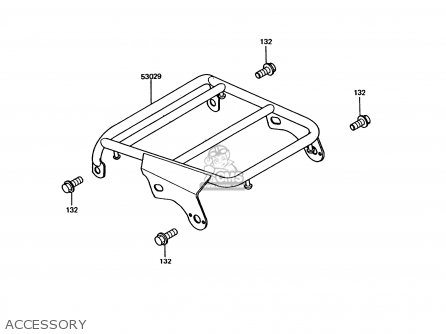 ACCESSORY - KMX125-A6 1992 EUROPE