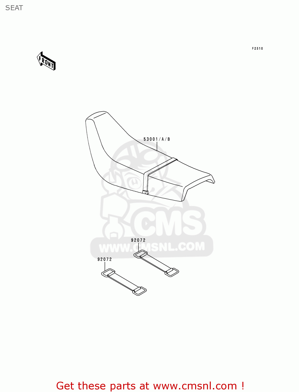 SEAT KMX125-B10 1999 UNITED KINGDOM FR FG