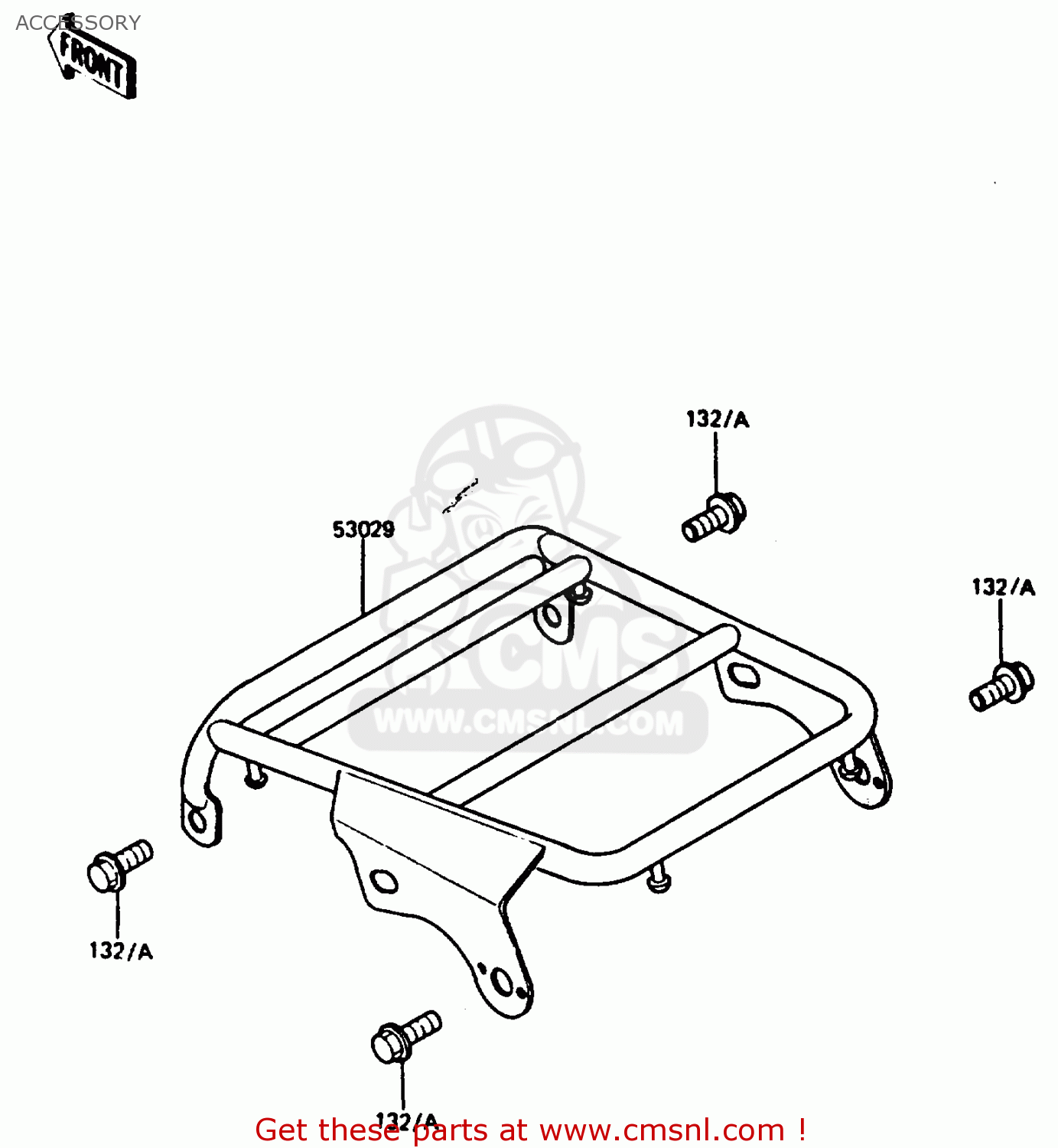 ACCESSORY KMX200-A2 1988 EUROPE UK FR GR HR WG