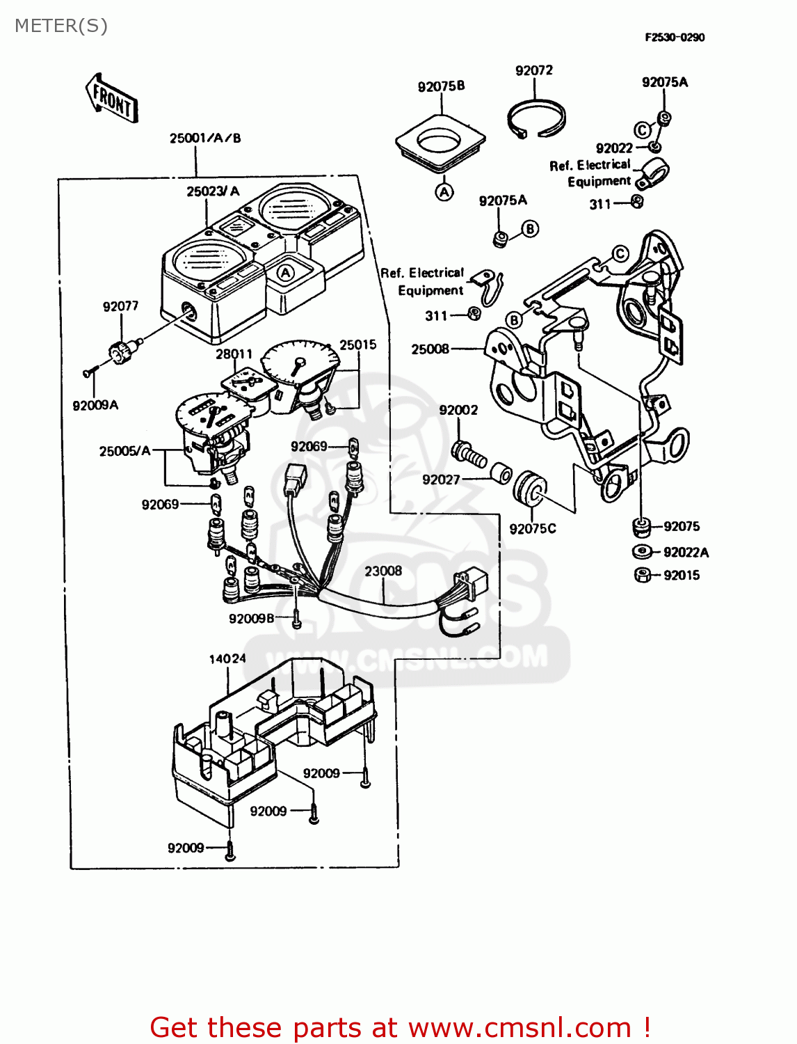 METER(S) KMX200-A3 1989 EUROPE UK FR FG GR NR