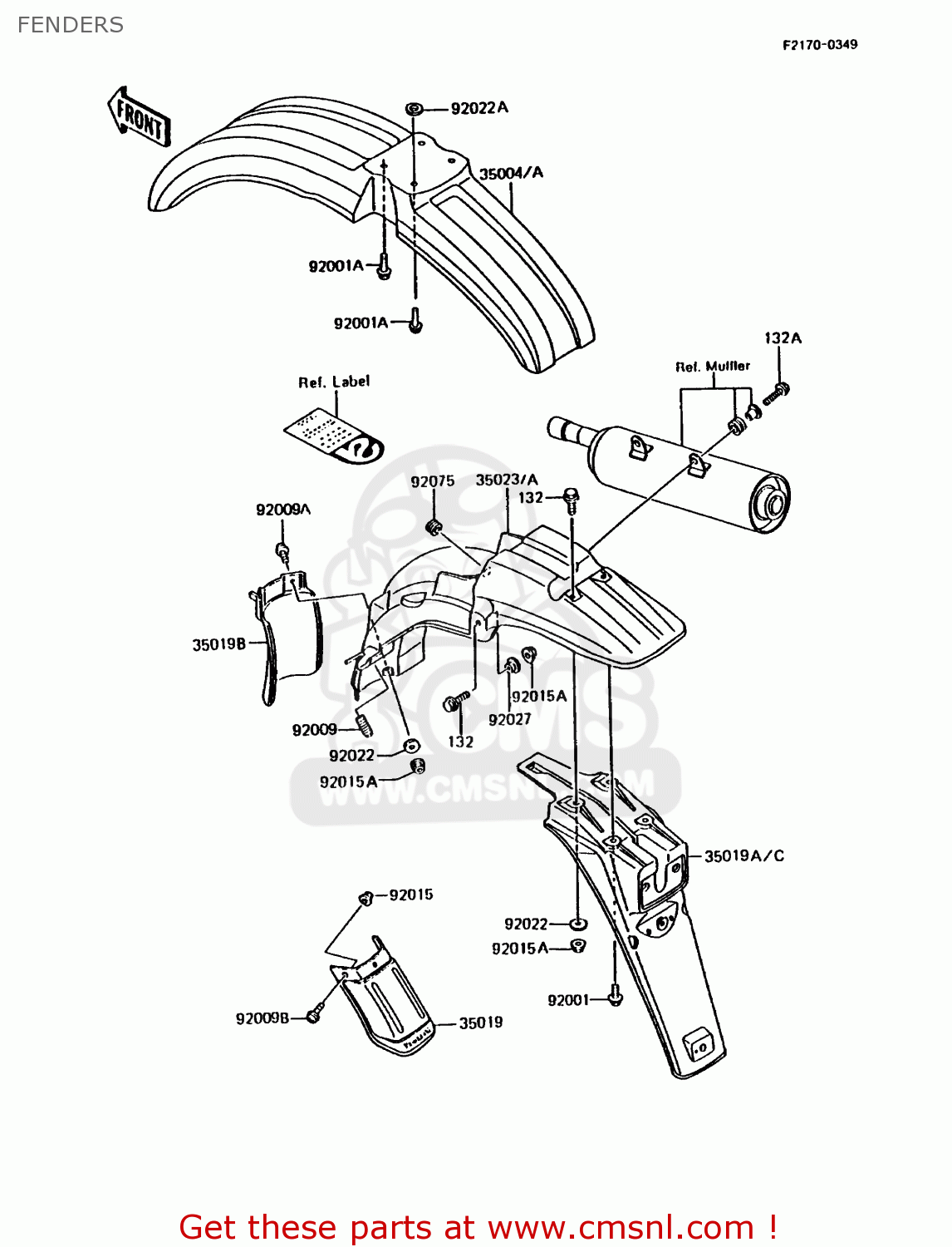 FENDERS KMX200-A3A 1989 EUROPE FG GR NR