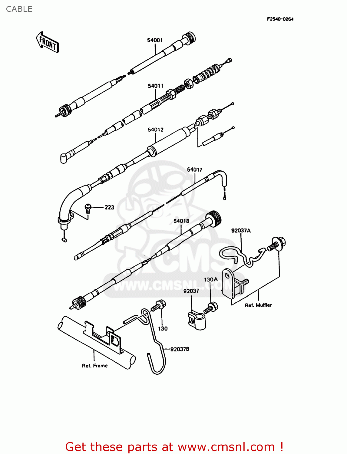 CABLE KMX200-A5 1991 EUROPE GR