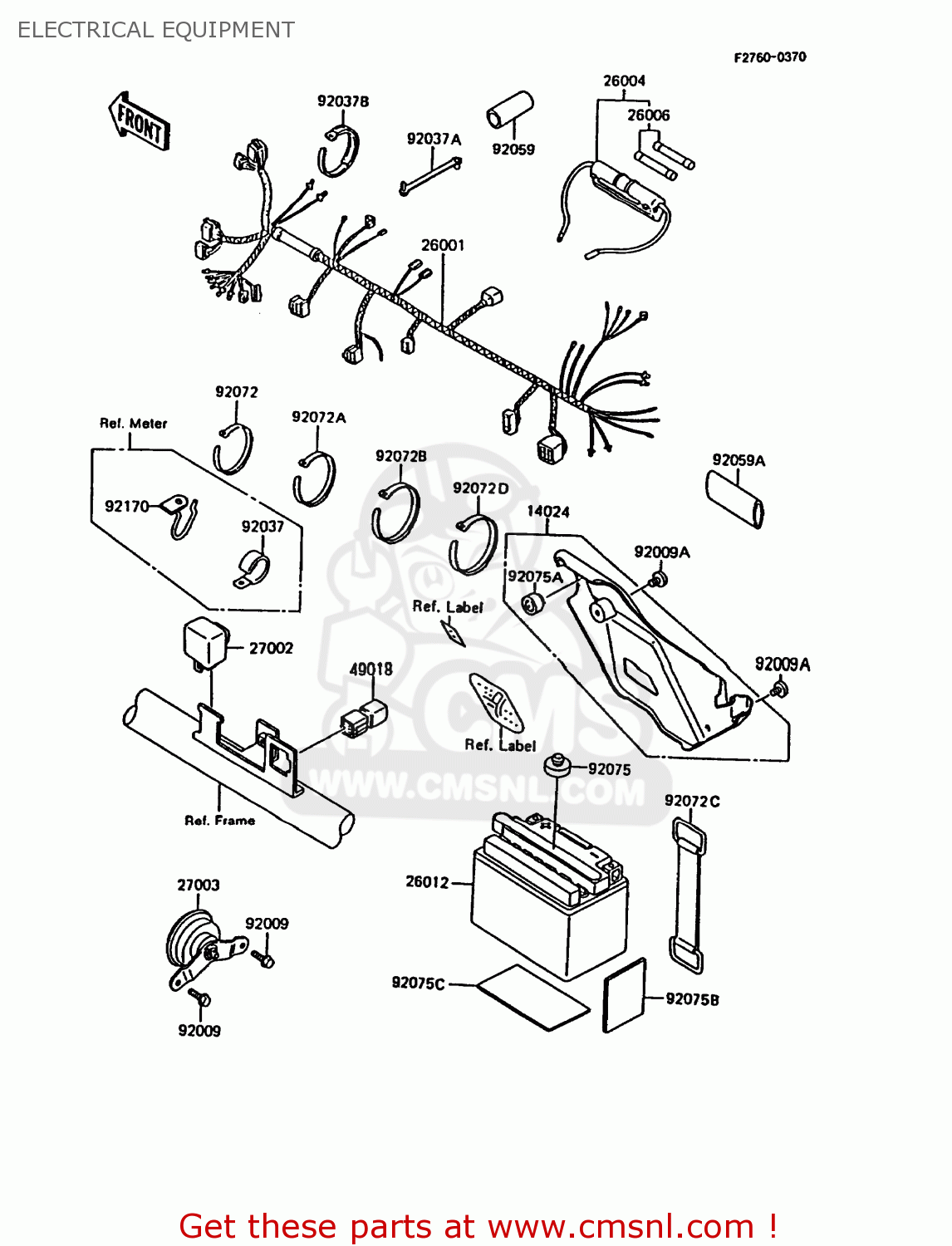 ELECTRICAL EQUIPMENT KMX200-A5 1991 EUROPE GR