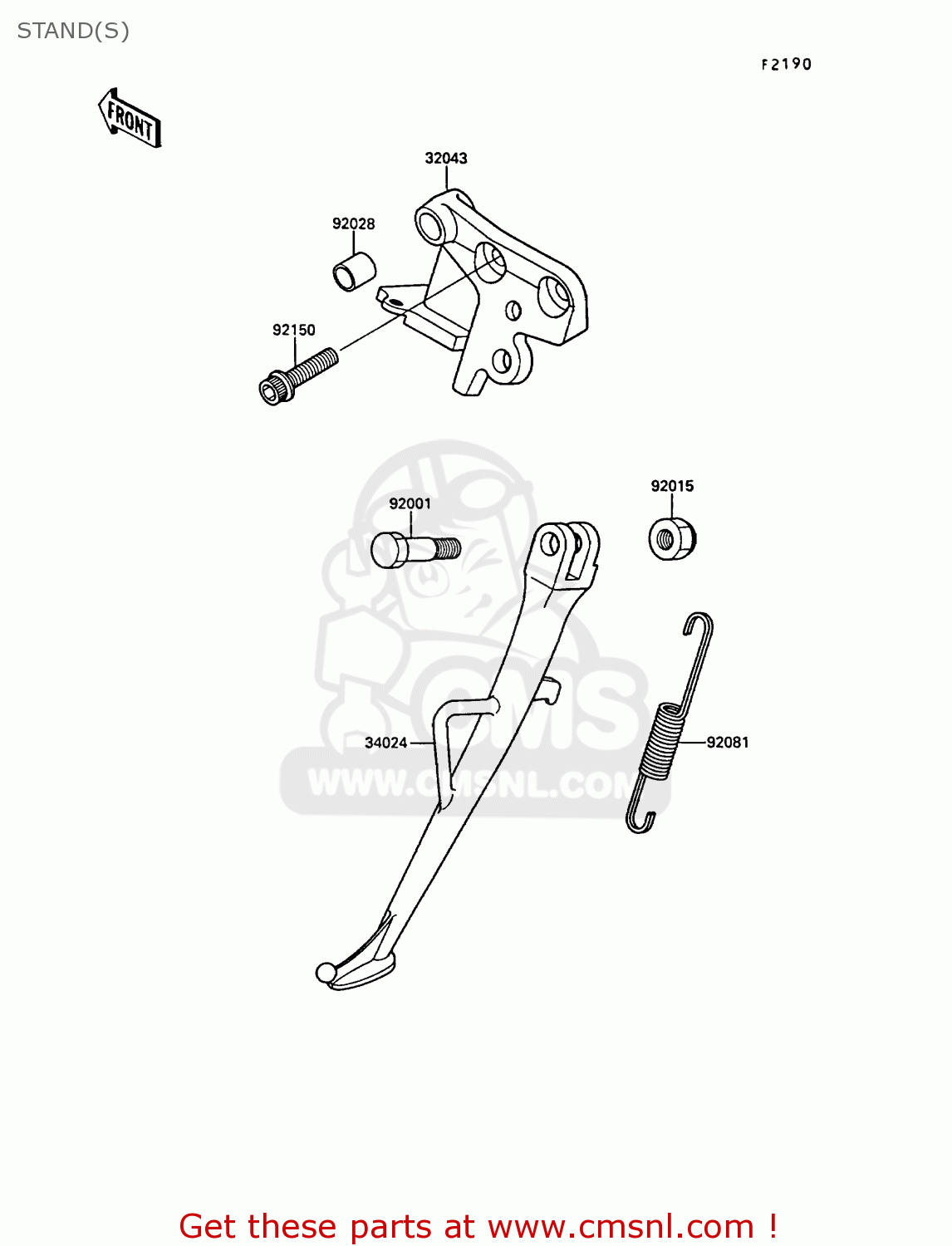 STAND(S) KR250B2 KR1 1989 EUROPE UK FR GR IT