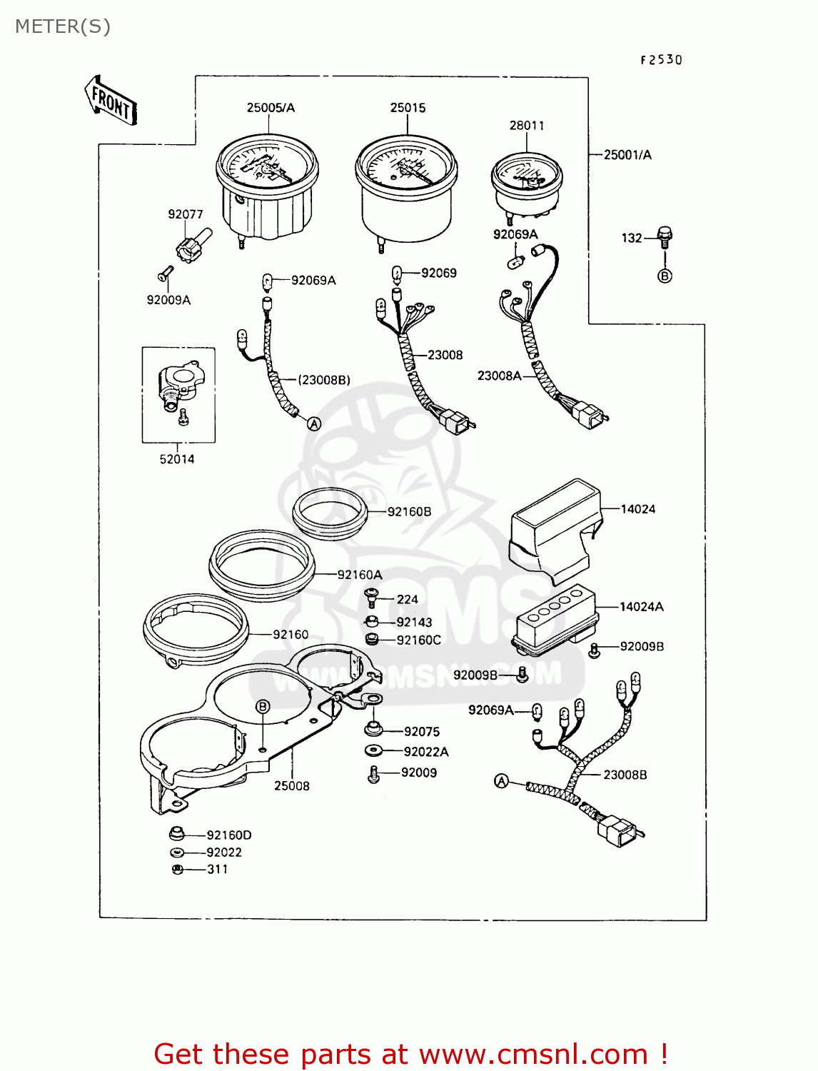 METER(S) KR250B2 KR1 1989 EUROPE UK FR GR IT