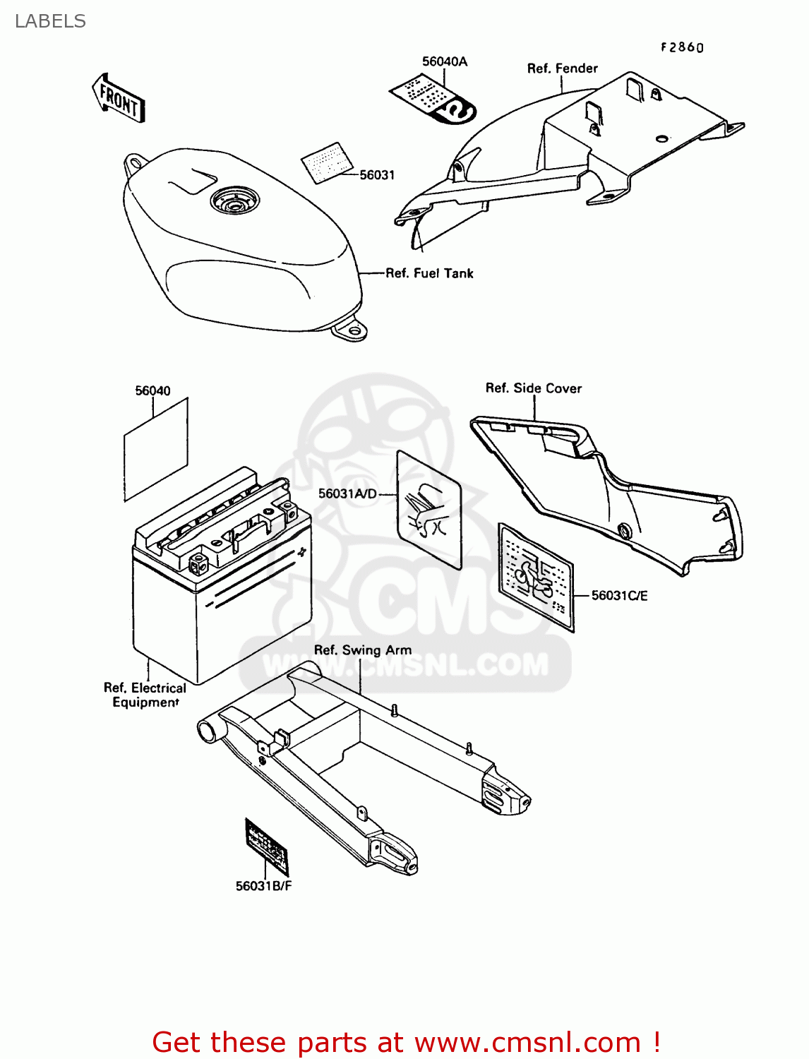 LABELS KR250B2 KR1 1989 EUROPE UK FR GR IT