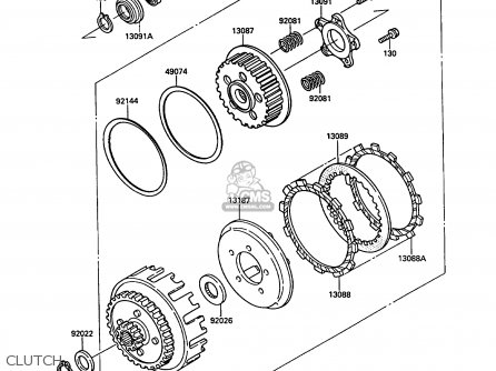 CLUTCH - KR250B2 KR1 1989 EUROPE UK FR GR IT