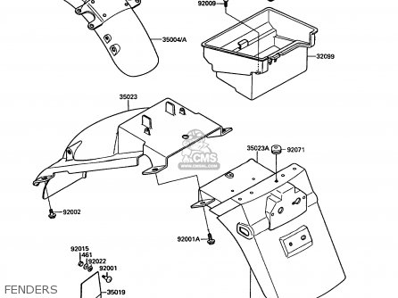 FENDERS - KR250B2 KR1 1989 EUROPE UK FR GR IT