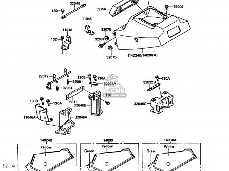 SEAT - KR250C2 KR1S 1990 EUROPE UK FR GR