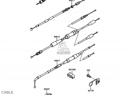 CABLE - KR250C2 KR1S 1990 EUROPE UK FR GR