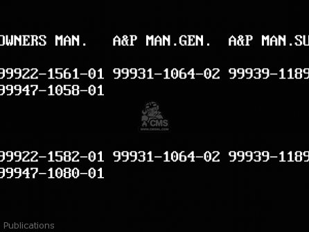 Publications - KR250C2 KR1S 1990 EUROPE UK FR GR