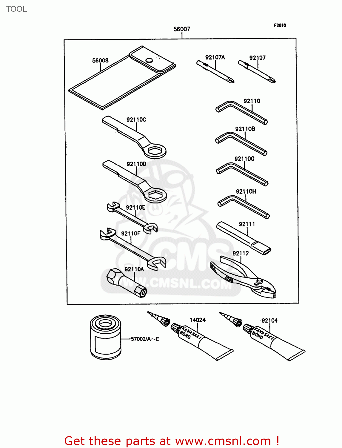 TOOL KR250C3 KR1S 1991 EUROPE UK FR GR