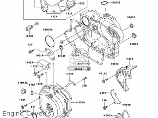 Kawasaki KSF250-A18 KFX250 MOJAVE 2004 USA parts lists and schematics