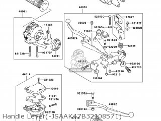 Bremsbeläge Vorne & Hinten Für Kawasaki KSF400 KFX400 (2003-2008)