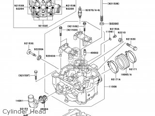 Kawasaki KSF400-A3 KFX400 2005 USA parts lists and schematics