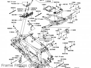 Kawasaki KSF450-B8FA KFX450R 2008 USA parts lists and schematics