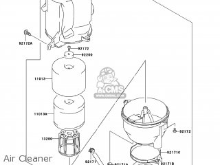 Air Cleaner - KSF80-A2 KFX80 2004 USA