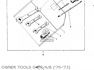 OWNER TOOLS G4TR/A/B ('70-'73) - KV100-A7 1976 USA CALIFORNIA