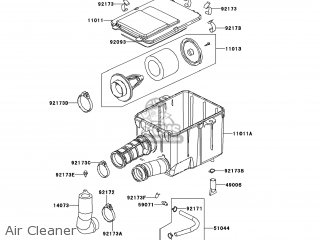 Air Cleaner - KVF300-CDF BRUTE FORCE 300 2013 USA