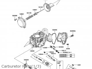 Kawasaki KVF650-E8F BRUTE FORCE 650 4X4 2008 USA parts lists