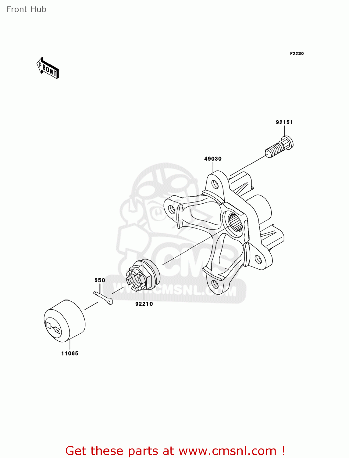 Caltric Courroie De Transmission Compatible Avec Kawasaki Kvf700 Prairie 700 4X4 2004 2005 2006