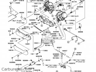 Kawasaki KVF750-B6F BRUTE FORCE 750 4X4I 2006 USA parts lists and