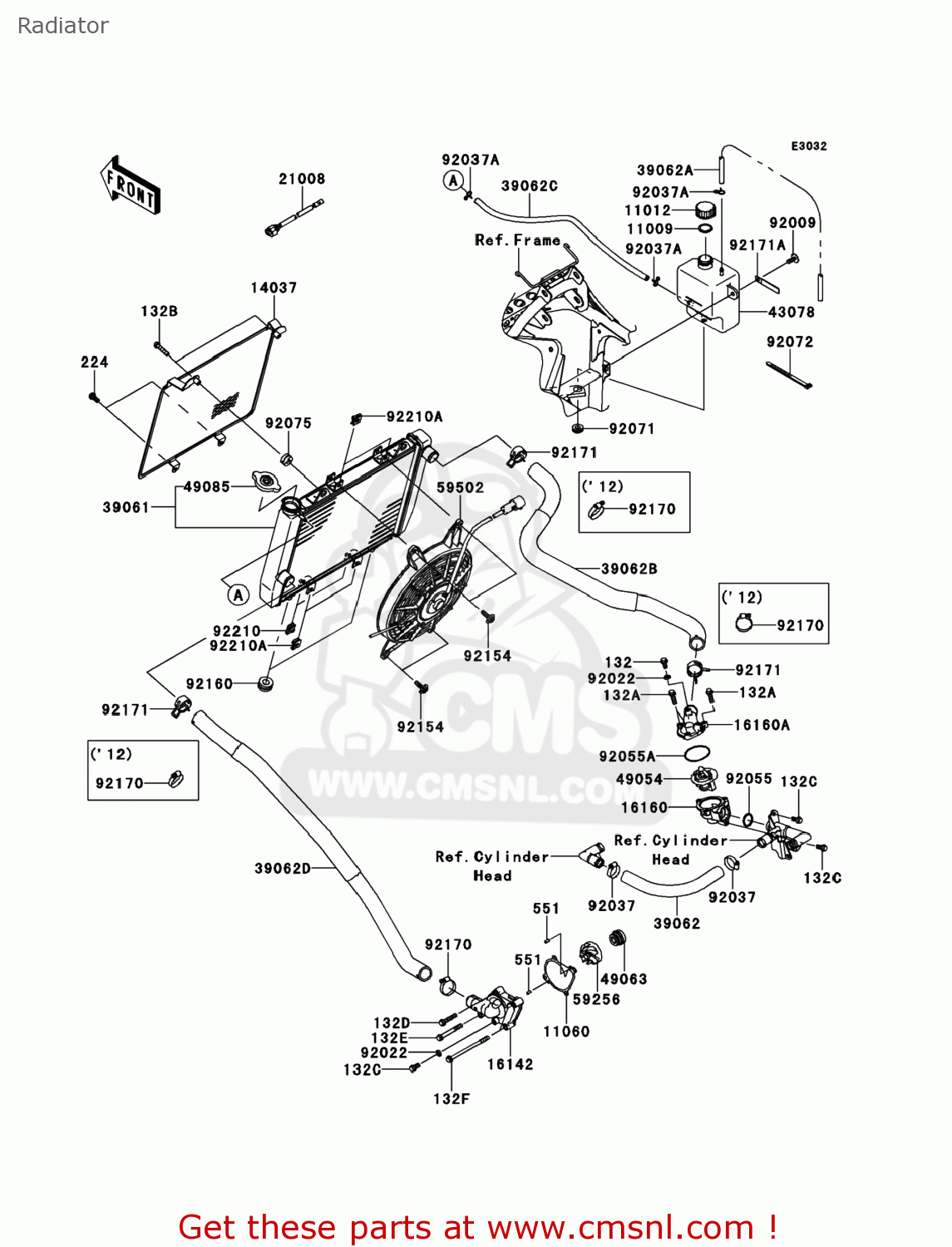 Cylinder Valve Gasket Kit For Kawasaki Brute Force 750 KVF750 4X4I 2012-2018 - Foto 11
