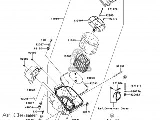 Air Cleaner - KVF750-LDF BRUTE FORCE 750 4X4I 2013 USA