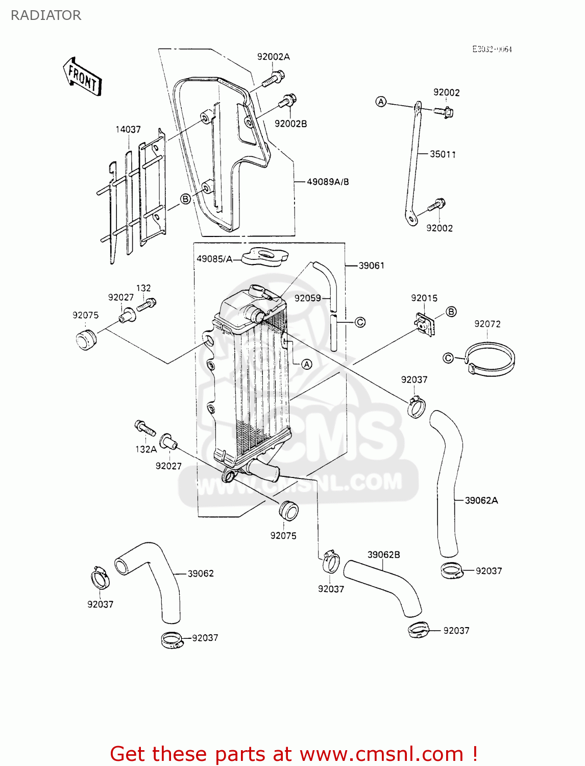 RADIATOR KX100-A1 1989 UNITED KINGDOM AL