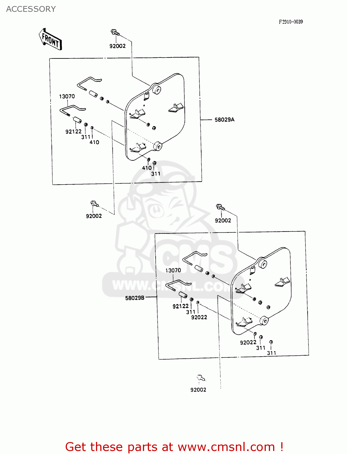 ACCESSORY KX100-A1 1989 UNITED KINGDOM AL