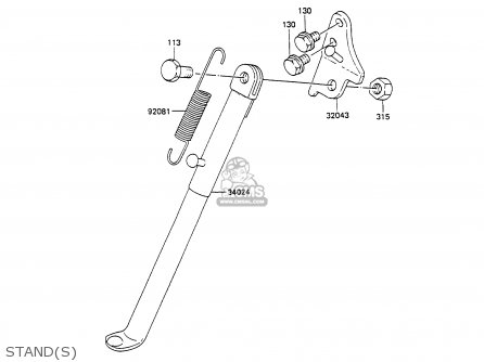 STAND(S) - KX100-A2 1990 UNITED KINGDOM AL AS