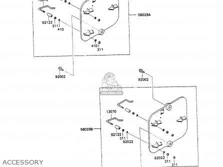 ACCESSORY - KX100-A2 1990 UNITED KINGDOM AL AS