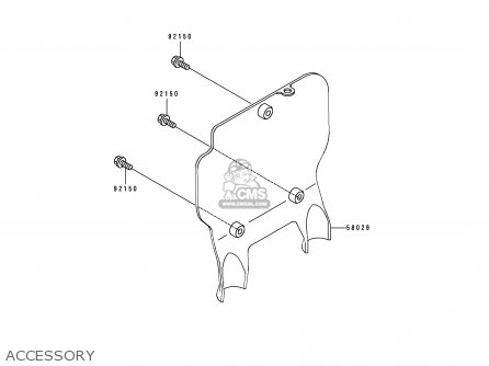 ACCESSORY - KX100-B5 1995 USA