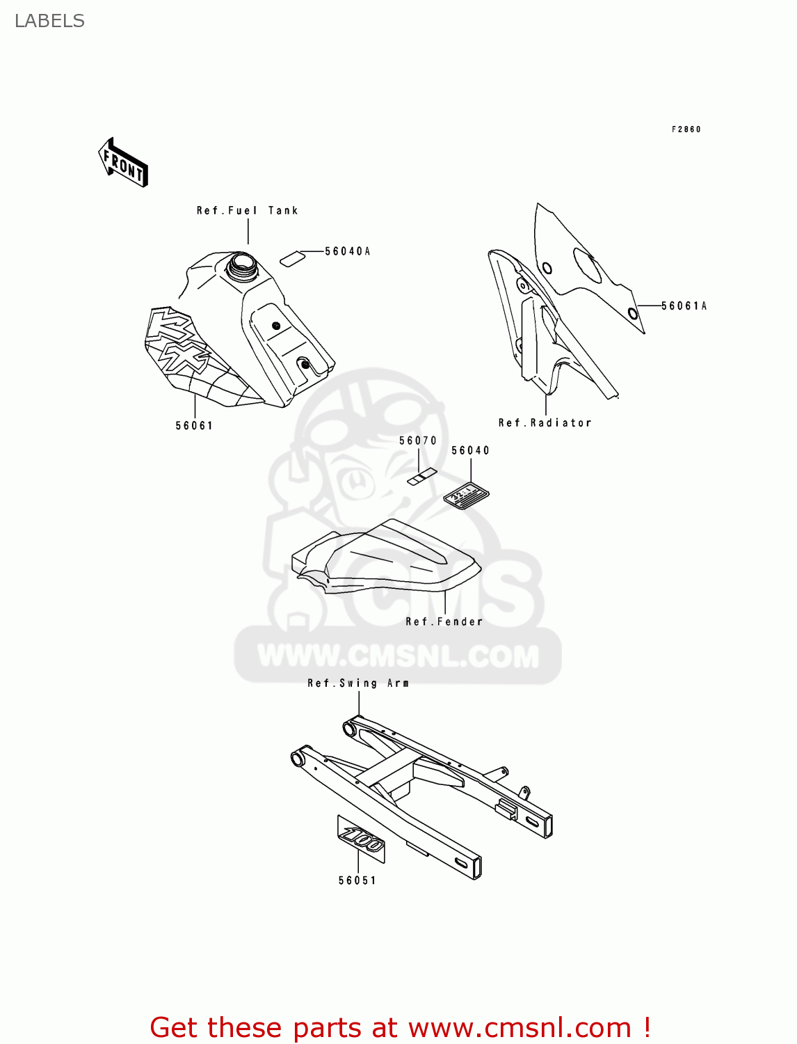 LABELS KX100-B7 1997 EUROPE AS