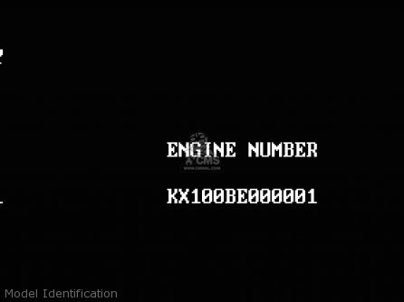 Model Identification - KX100-B7 1997 EUROPE AS