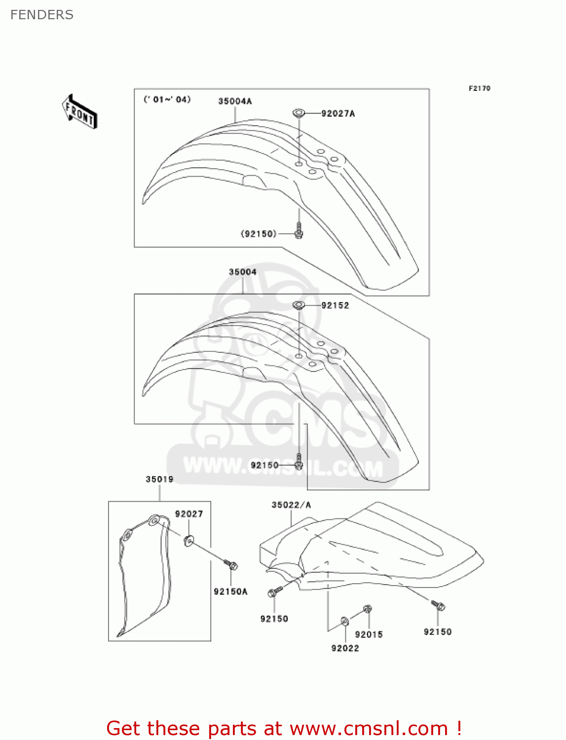 FENDERS KX100-D1 KX100 2001 USA CANADA