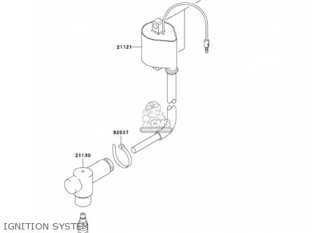 IGNITION SYSTEM - KX100-D1 KX100 2001 USA CANADA