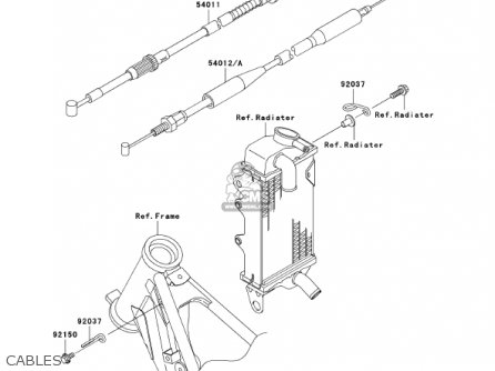 CABLES - KX100-D1 KX100 2001 USA CANADA