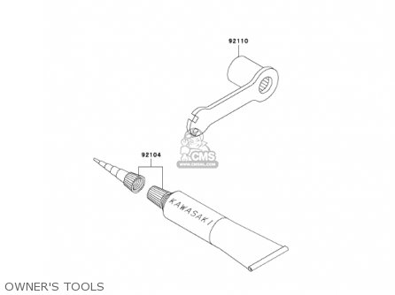 OWNER'S TOOLS - KX100-D1 KX100 2001 USA CANADA