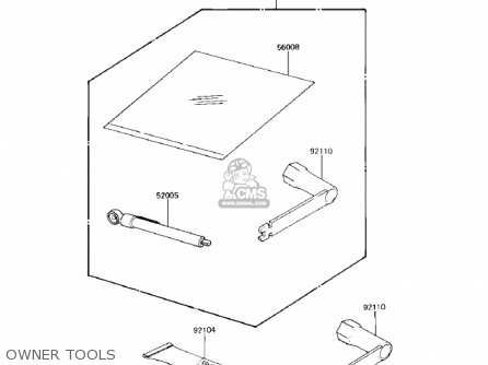OWNER TOOLS - KX125-B2 KX125 1983 USA CANADA